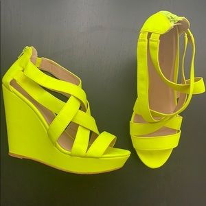 Material Girl Wedge Heels